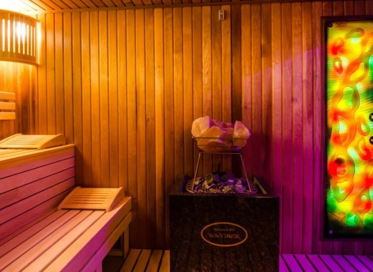 ... a także: sauna fińska, eukaliptusowo-parowa oraz strefa schładzania