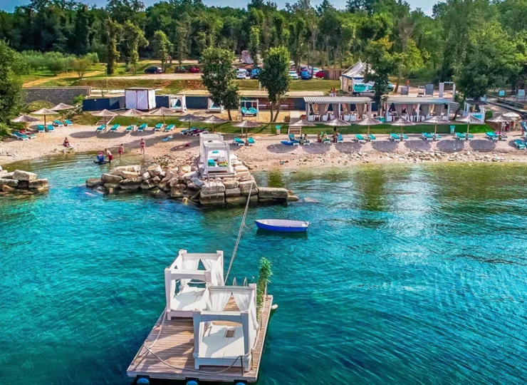 Polidor Family Camping Resort jest położony na Istrii 800 m od plaży