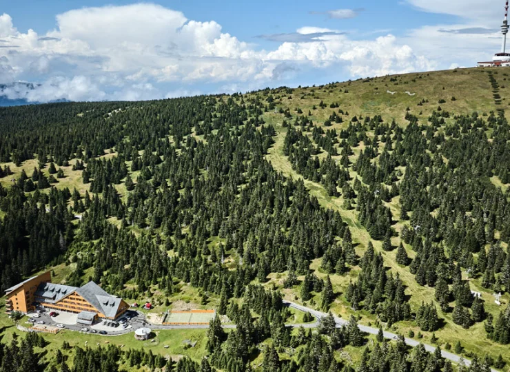 To najwyżej położony kompleks hotelowy w Czechach