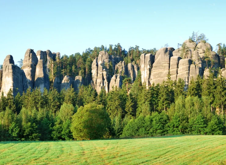Nocleg w okolicy skały Adrszpachsko-Teplickich - prawdziwego cuda natury