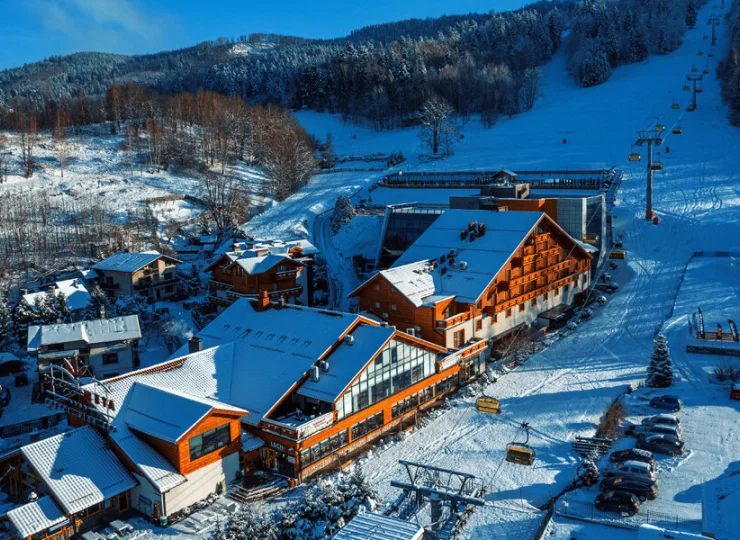 Hotel w Szczyrku na ferie? Zimą do Hotelu Meta dojedziesz na nartach!