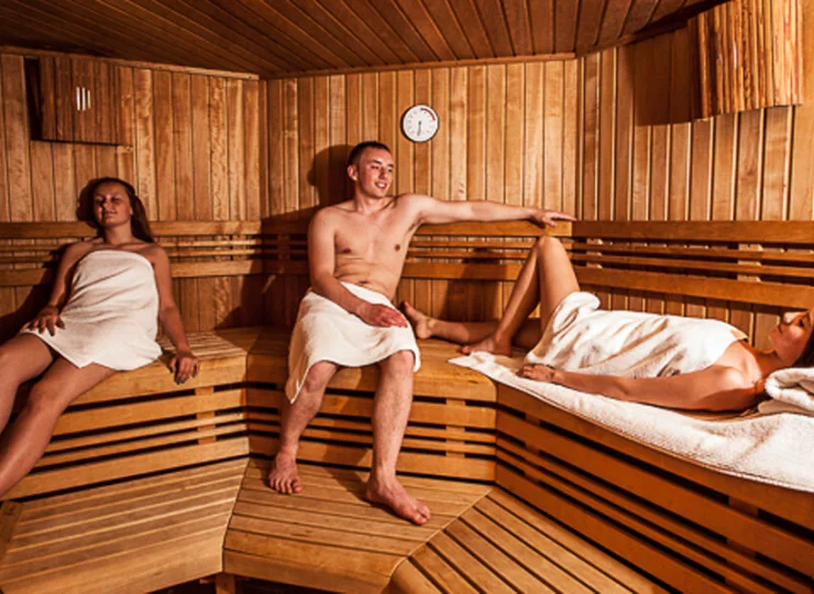 W strefie wellness jest też sauna fińska i biosauna