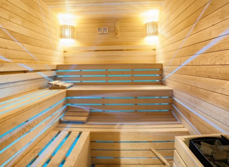 Seans w saunie pozwoli na odprężenie i oczyszczenie organizmu