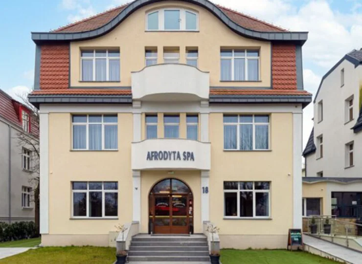 Afrodyta SPA mieści się w nadmorskim kompleksie hotelowym