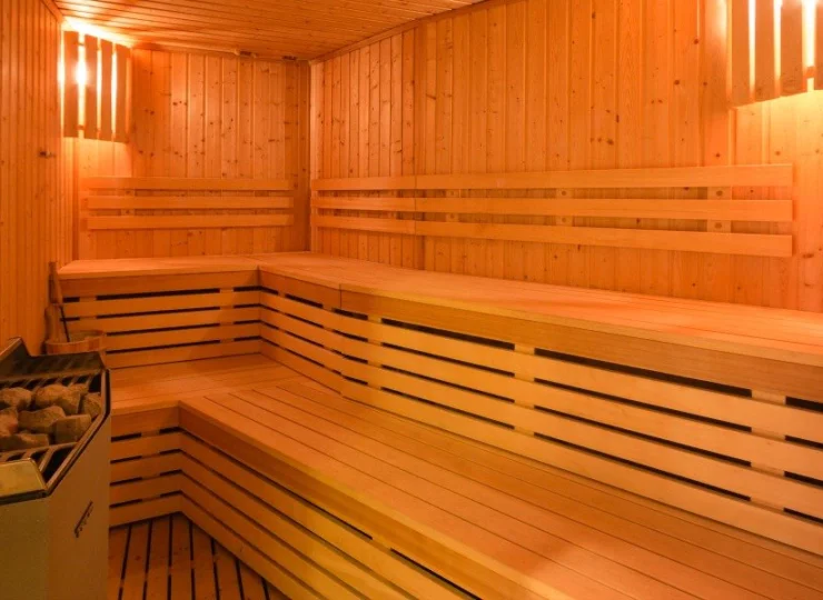W strefie wellness znajduje się też sauna