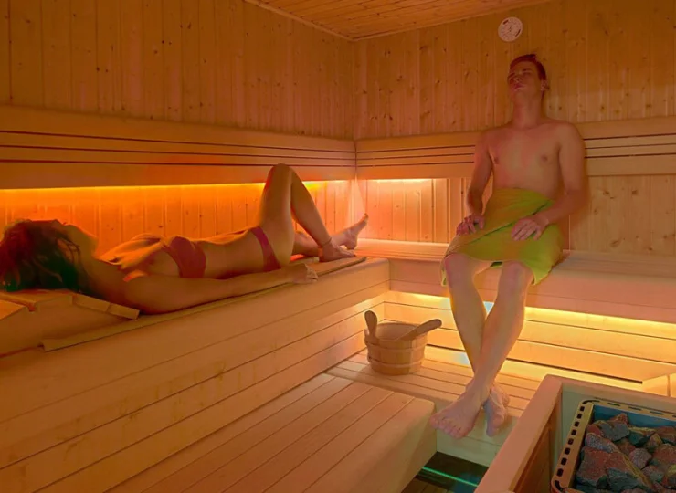 Seans w saunie pozwala na odprężenie i oczyszczenie organizmu