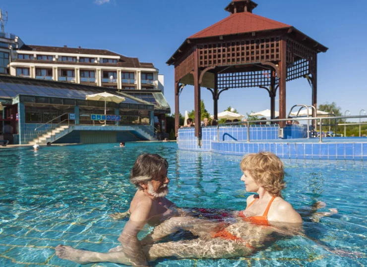 Czterogwiazdkowy Hotel Ajda Terme jest częścią większego kompleksu termalnego