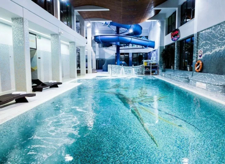 Aquapark w Hotelu Klimek jest największym w okolicy