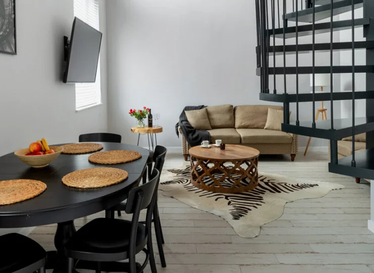 2-poziomowy apartament deluxe to bardzo komfortowa przestrzeń