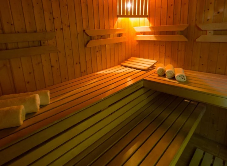 Pośród dobrodziejstw ośrodka jest także sauna
