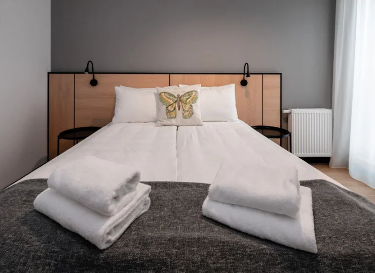 Wydzielona sypialnia stwarza warunki dobrego snu
