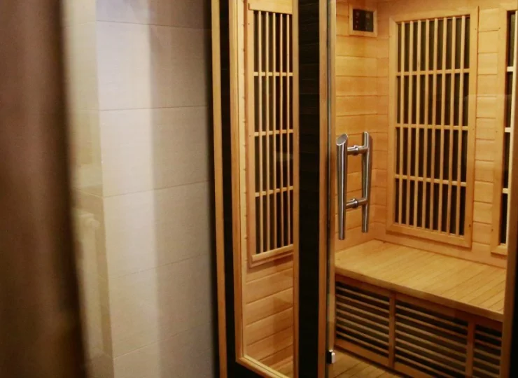 Hotel Centrum Business umożliwia korzystanie z sauny na podczerwień