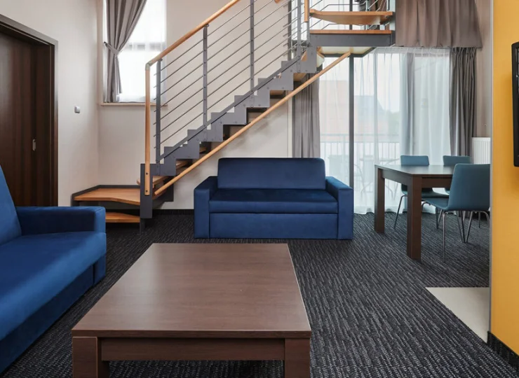 Pokoje Suite posiadają dwie sypialnie i mogą pomieścić nawet 6-os. rodzinę
