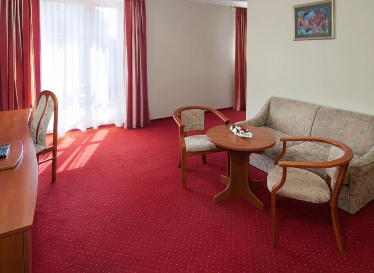 Jest także dwupokojowy apartament dla 4 osób