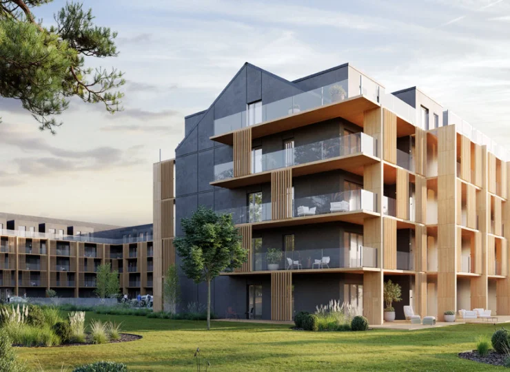 Luksusowy resort jest otoczony lasem Wolińskiego Parku Narodowego