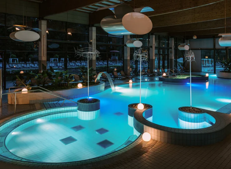 W hotelu Balnea znajduje się nowoczesna strefa basenowa