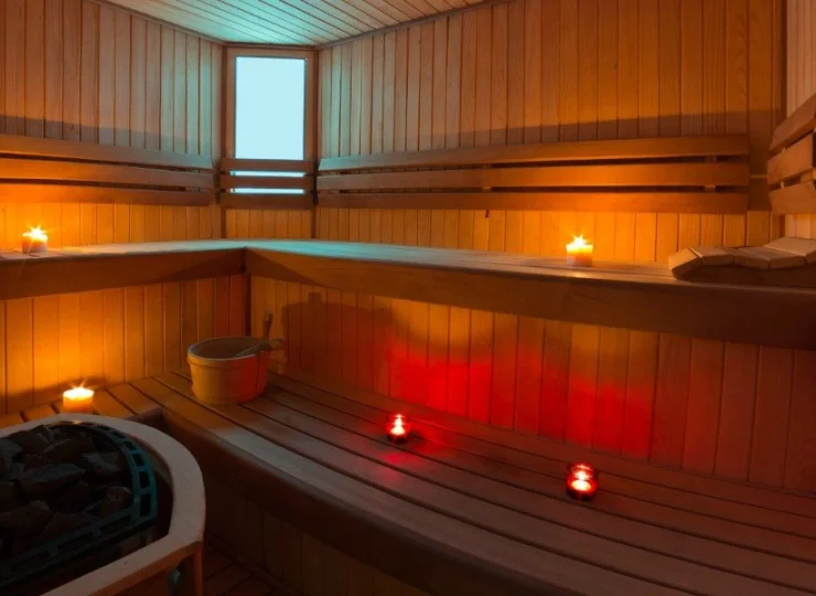 W strefie SPA znajduje się m.in. sauna parowa