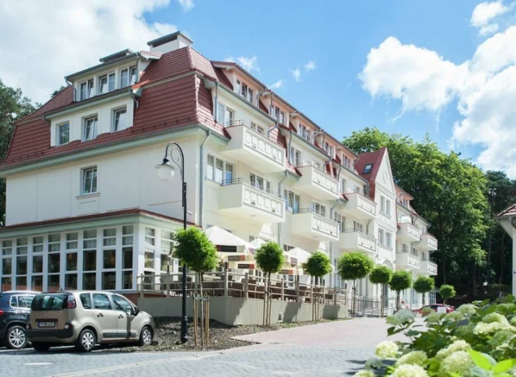 Hotel Cesarskie Ogrody położony jest w centrum Świnoujścia