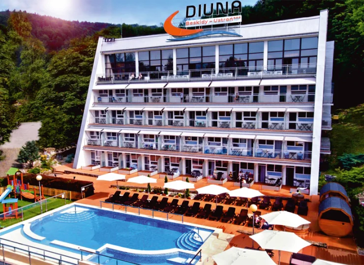 Diuna Beskidy Ustroń to hotel z basenami w Ustroniu