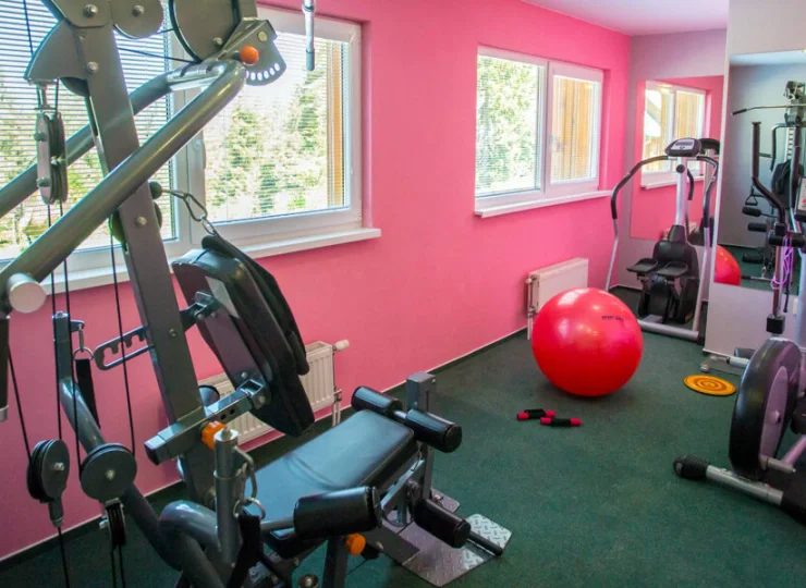 W hotelu jest także mini salka fitness