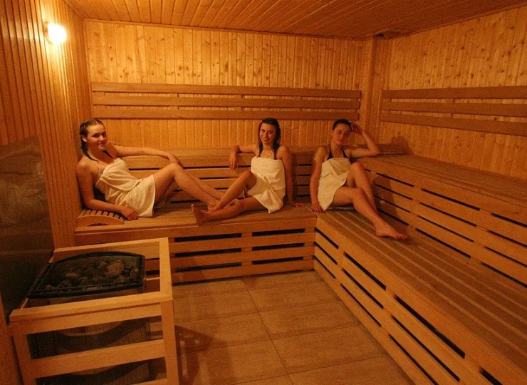 Goście mogą także skorzystać z sauny suchej
