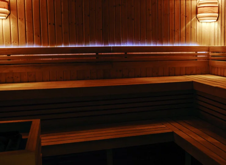 W strefie wellness jest także sauna