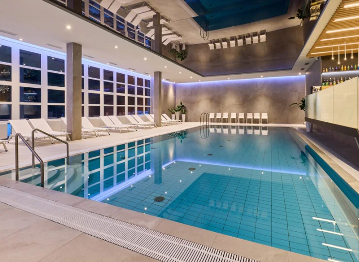 W hotelu Svornost działa całoroczny kryty basen