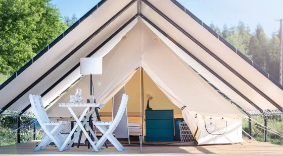 Glamping namiot 2+2