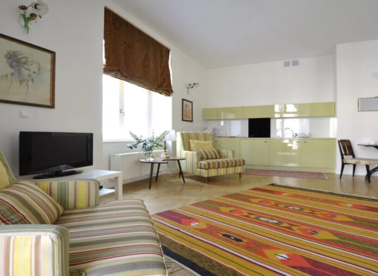 Apartament Superior posiada aneks kuchenny z częścią wypoczynkową