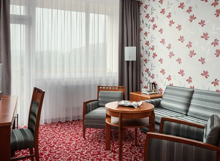 Apartament składa się z salonu i osobnej sypialni