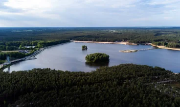 Hotel Akwamaryn w Sielpi jest położony blisko tzw. świętokrzyskiej Ibizy