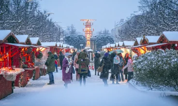 Jarmark tradycyjnie odbywa się na trzech placach w centrum miasta