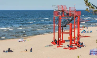 Sun & Snow Baltic Park Apartamenty położone są tylko 350 m od plaży