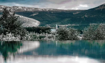 Roztacza się stąd wspaniała górska panorama