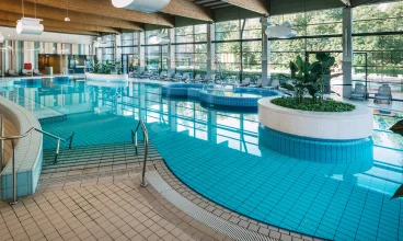 Kristal to hotel z tradycjami wzbogacony nowoczesną strefą basenową i wellness