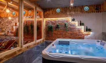 W jacuzzi odprężysz się po aktywnym dniu w górach