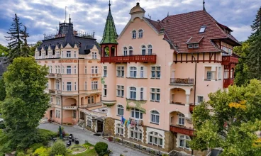 SPA Hotel Villa Smetana**** powstał w dwóch oryginalnych secesyjnych kamienicach