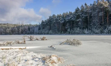 Mazury są piękne też zimą