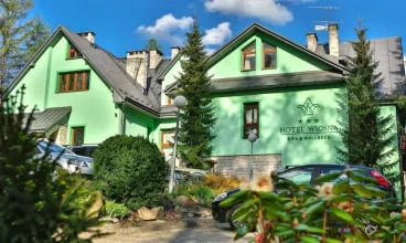 Hotel Wiosna Wellness & SPA jest położony w uzdrowisku Rabka-Zdrój