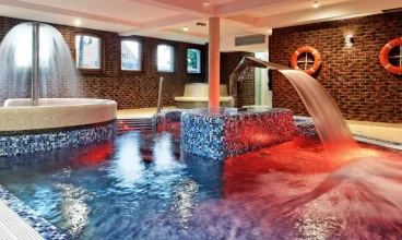 W pałacowych podziemiach urządzono SPA i strefę wellness z basenem