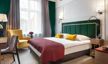 Hotel Golden Queen Apartments znajdują się w centrum Krakowa
