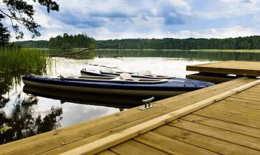 Szelągówka ma własny pomost nad Jeziorem Gielądzkim