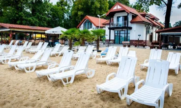 Hotel Rudnik jest położony w Grudziądzu nad jeziorem