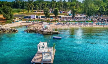 Polidor Family Camping Resort jest położony na Istrii 800 m od plaży