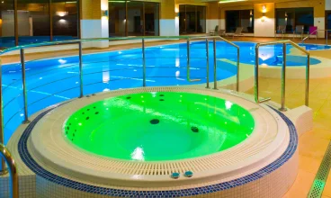 W strefie wellness znajduje się także jacuzzi oraz sauny