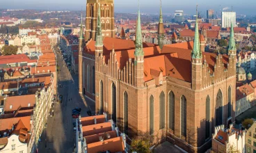 Apartamenty powstały w najbliższym sąsiedztwie Bazyliki Mariackiej w Gdańsku