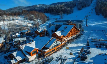 Hotel w Szczyrku na ferie? Zimą do Hotelu Meta dojedziesz na nartach!