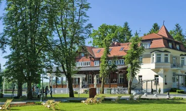 Pięknie położony Hotel Korana stanowi wizytówkę miasta Karlovac