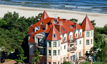 Villa del Mar to jeden z najpiękniej położonych hoteli nad Bałtykiem