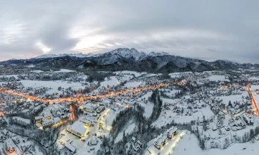 Rezydencja NOVA jest położona na ponad 1000 m n.p.m. w Kościelisku